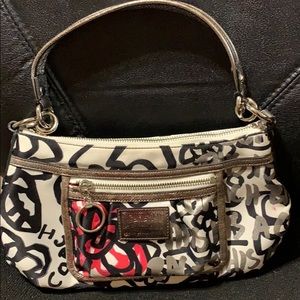 Coach Poppy Graffiti Groovy bag